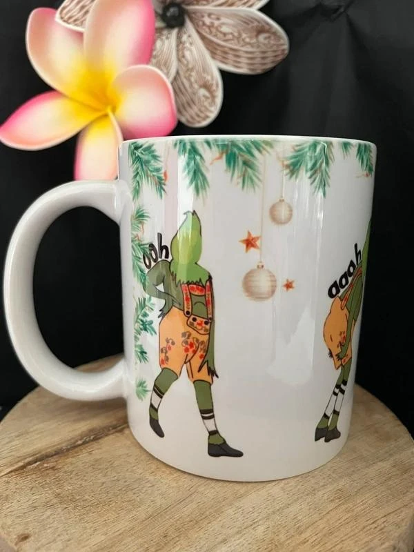 ☕ Mug en Céramique – Le Grinch 💚🎄 – photo 2